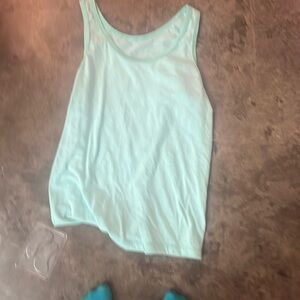 Blue tank top